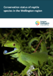 Conservation status of reptile species in the Wellington region preview
