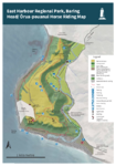 East Harbour Regional Park, Baring Head/ Ōrua-pouanui Horse Riding Map preview