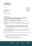 Letter to Minister. Providing for vegetable production when implementing the National Policy Statement for Freshwater Management 2020 (NPS-FM) 15 May 2023 preview