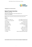 Regional Transport Committee 13 June 2023 order paper preview