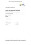 Finance Risk and Assurance Committee 17 October 2023 order paper preview