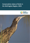 Conservation status of birds in the Wellington Region, 2023 preview