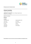 Climate Committee 27 March 2025 Order Paper preview