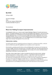 Letter to NZTA - Riverlink/ Melling Transport improvements preview