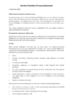 Service Providers Privacy Statement, effective 1 September 2025 preview