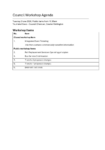 Council Workshop 2 June 2026 Public Agenda preview
