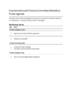Environment and Climate Committee Workshop Public Agenda  preview