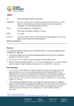 Memorandum from GW to Councillors - Climate Scenarios and Resilience Projects (6 July 2026) preview