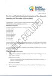Confirmed Public Excluded minutes of the Council meeting on Thursday 25 June 2026 preview