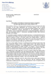 Letter from Minister Bishop Minister for Infrastructure to Chief Executive Tiaki Wai Ltd re National Infrastructure Pipeline preview