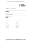 Council 3 September 2026 Order Paper preview