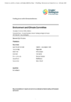 Environment and Climate Committee 22 October 2026 Order Paper preview