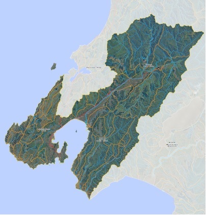 Map of Whaitua te Whanganui-a-Tara
