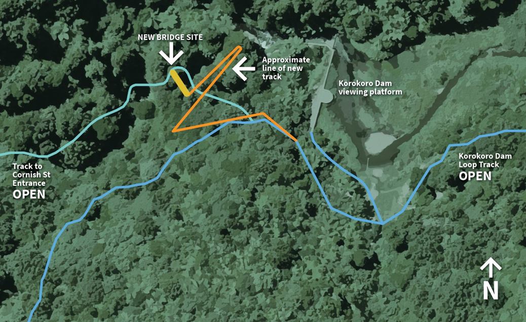 Map of the Korokoro area