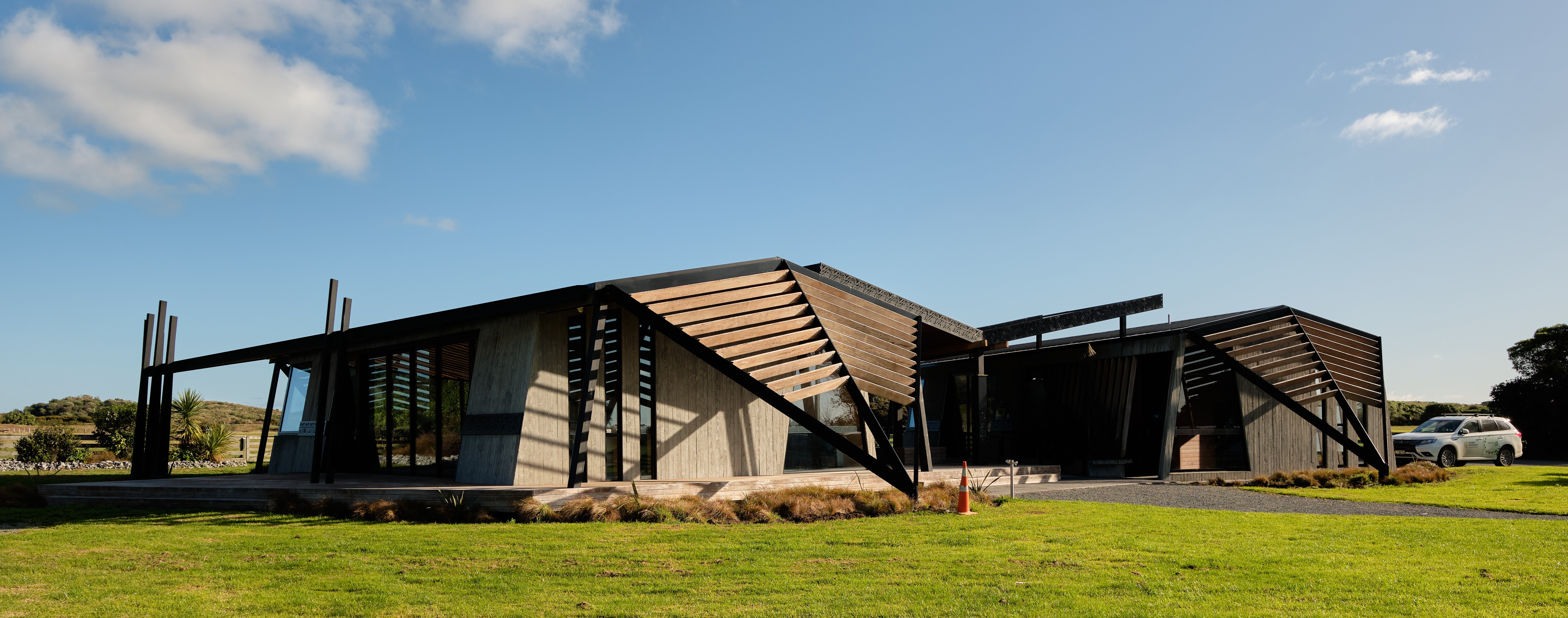 The Ramaroa Centre exterior on a sunny day