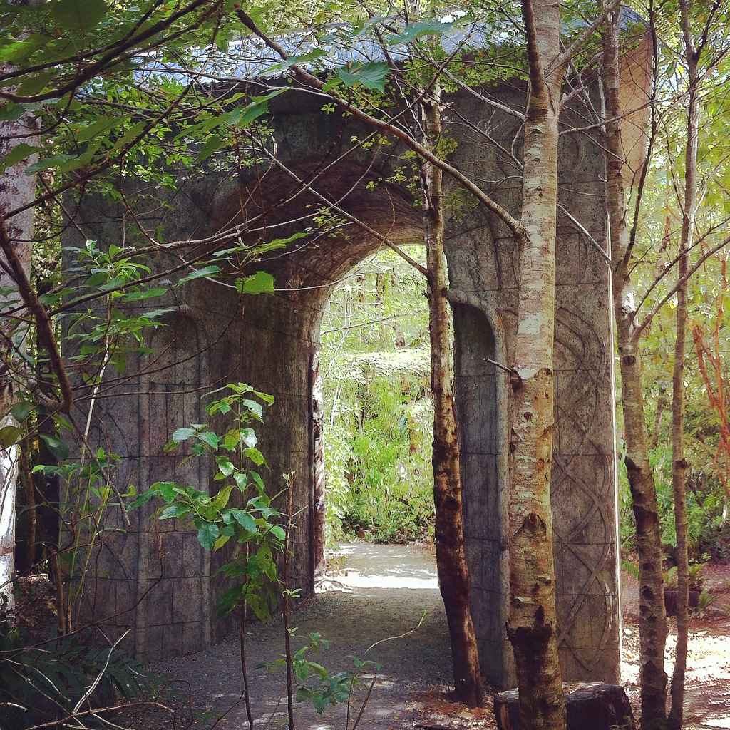Archway at Kaitoke Regional Park