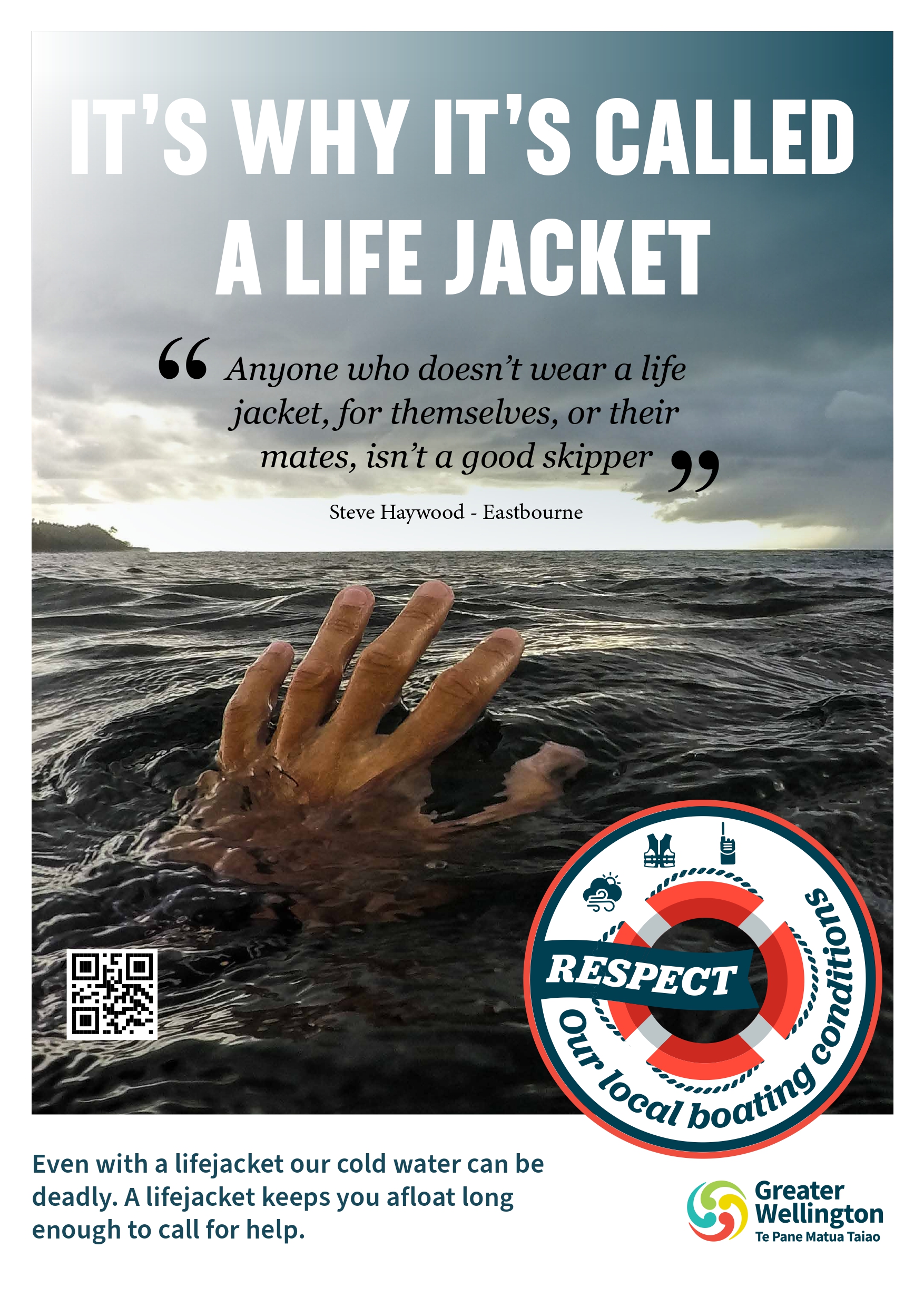 It's why it's called a life jacket