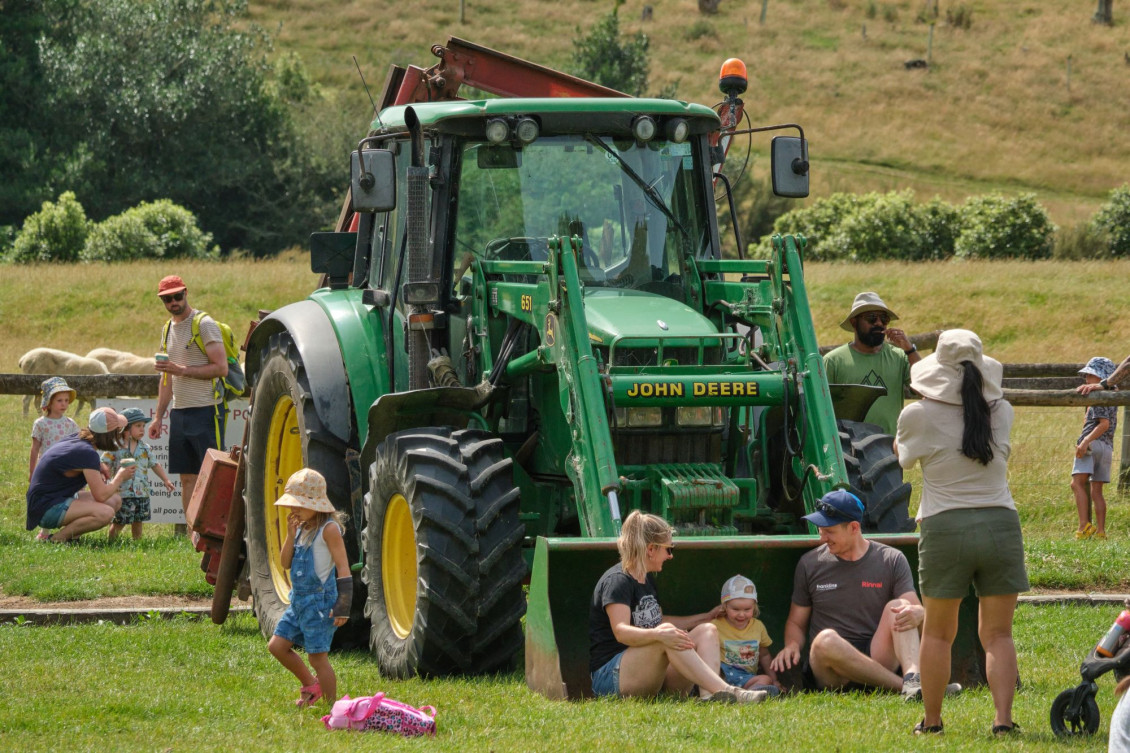 Tractor and families
