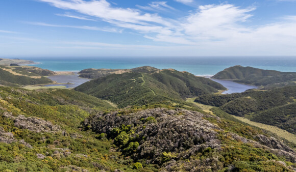 The view from the Gollan’s Valley Station of Parangarahu Lakes