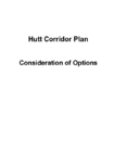 Hutt Corridor Study Part 2 - Consideration of Options preview