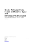 Parks, Forests and Reserves Bylaw preview