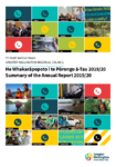 Summary of the Annual Report He Whakarāpopoto i te Pūrongo ā-Tau 2019/20 preview
