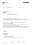 Letter of Response to Further Information Request (s92) and s95e RMA preview