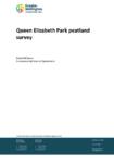 Queen Elizabeth Park peatland survey preview