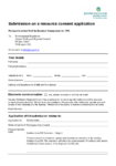 Submission Form for the Southern Landfill Resource Consent preview