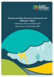 Climate and Water Resources Summary for the Wellington Region - Cold Season 2021 Summary  preview