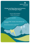 Climate and Water Resources Summary for the Wellington Region - Autumn 2018 summary and Winter 2018 outlook preview