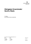 Waingawa Groundwater Quality Study preview