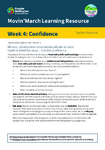 Movin’March Learning Resource - Week 4: Confidence preview