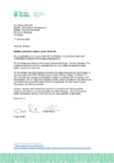 Letter to Minister Kieran McAnulty - Building community resilience against flood risks preview