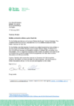 Letter to Minister Grant Robertson - Building community resilience against flood risks preview