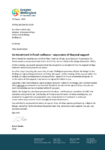 Letter to Minister: Hon McAnulty. re: Co-investment in flood resilience – expression of Mayoral support preview
