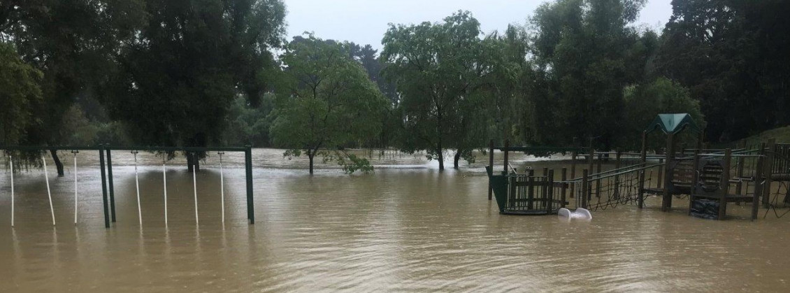 Waikanae River flooding, December 2021