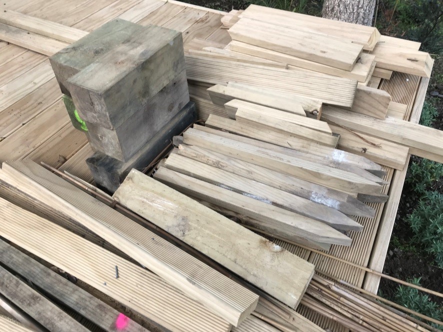 Treated timber